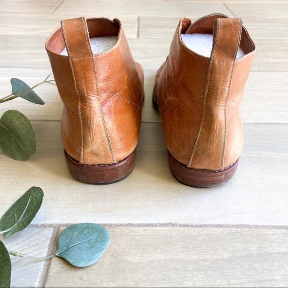 ✅ MEASUREMENTS Handmade Real Leather Chukka Boots - Picture 5 of 8